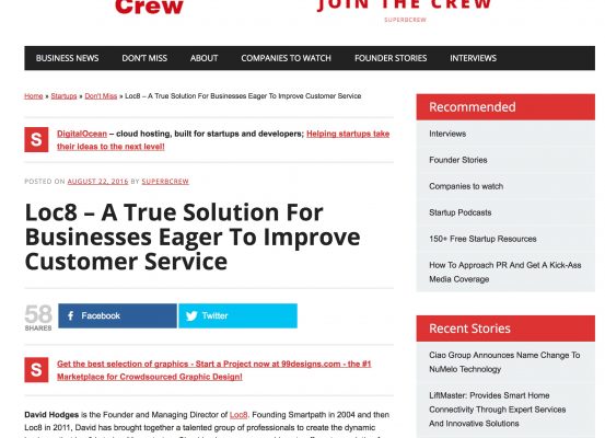 SuperbCrew – Loc8: A True Solution For Businesses Eager To Improve Customer Service