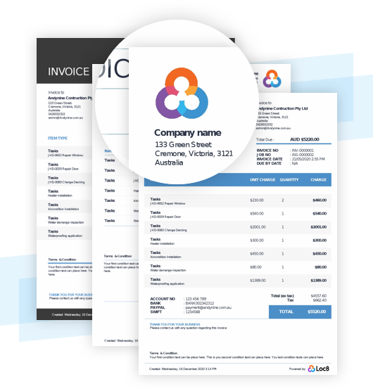 Invoicing software - Professional invoices